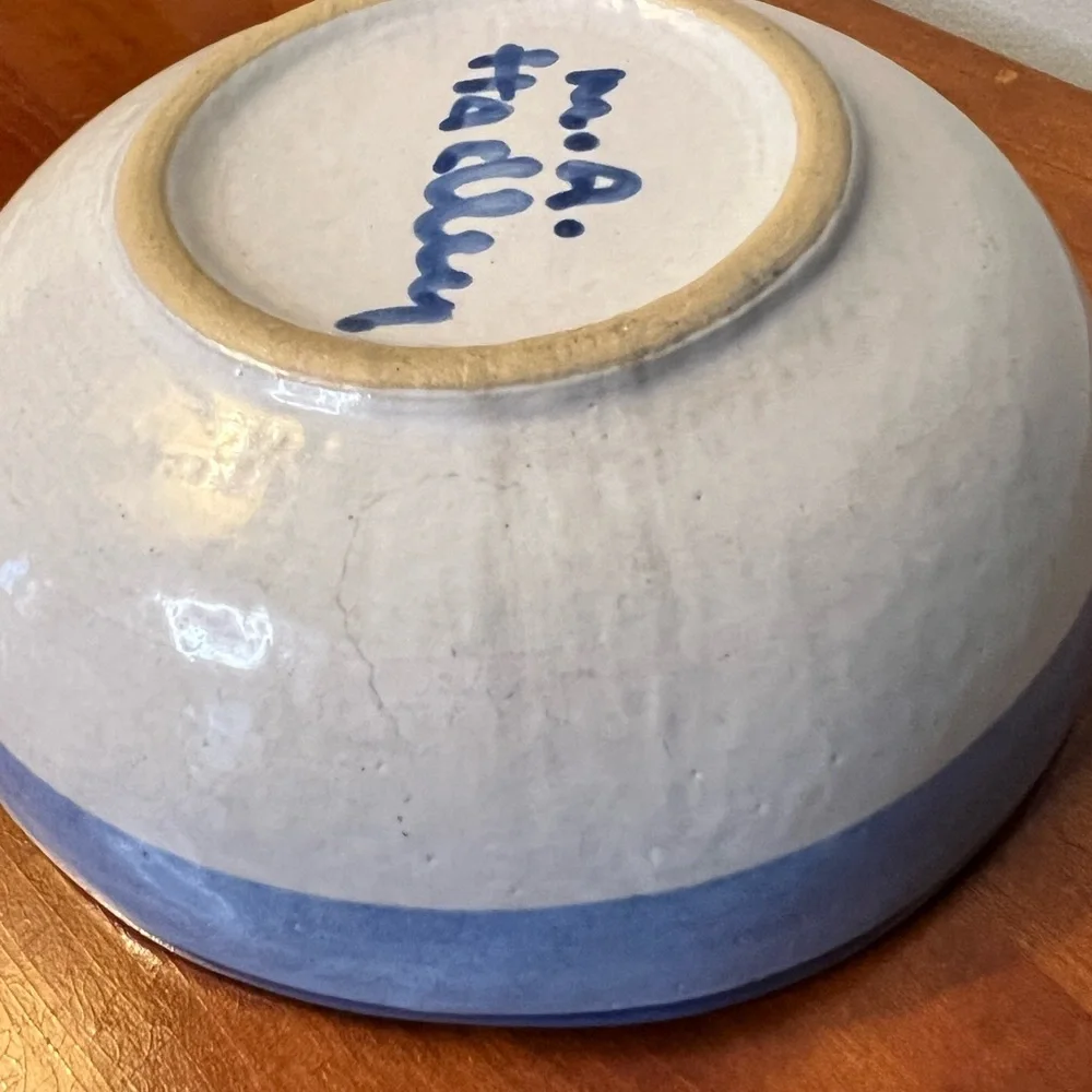 M.A.Hadley Pottery Vintage Pig Bowl
